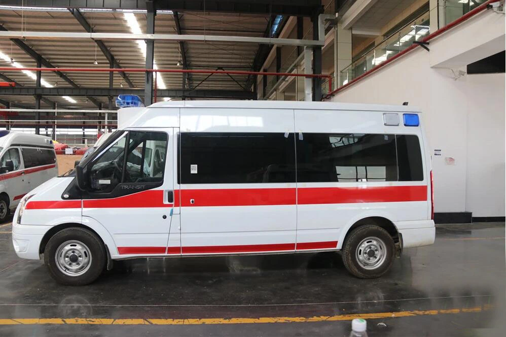 Ford 1195 Transit Emergency ICU Ambulance Car Ambulance Price New Ambulance