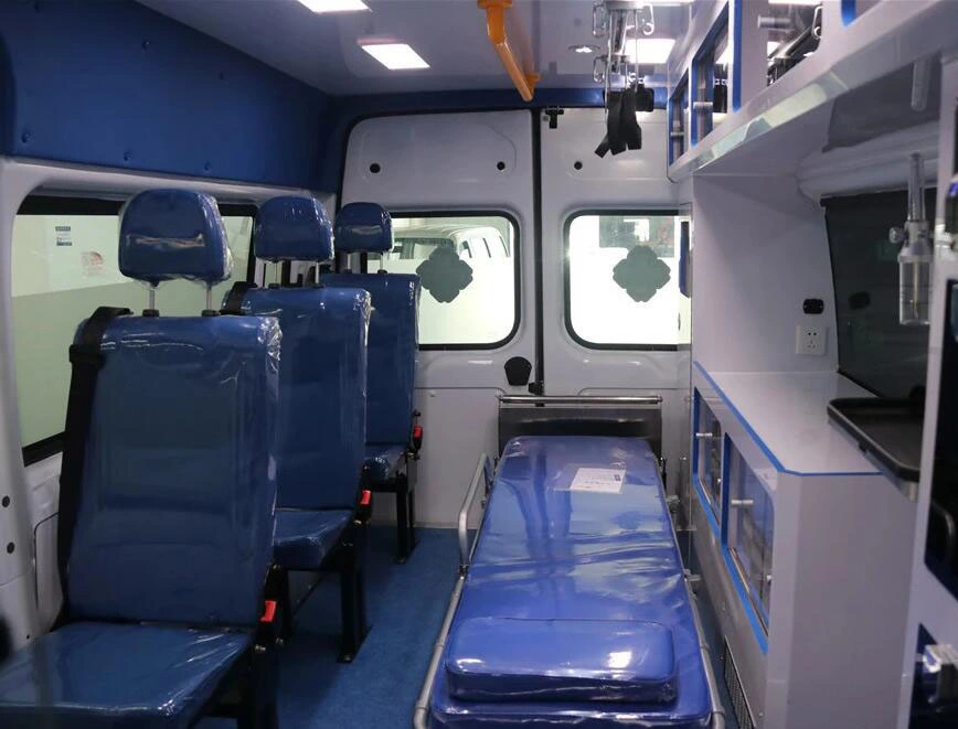 Ford 1195 Transit Emergency ICU Ambulance Car Ambulance Price New Ambulance