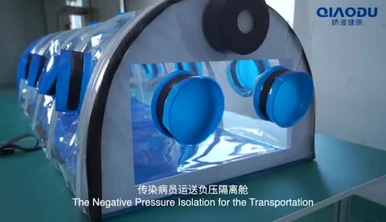 Hot Sale Medical Negative Pressure Isolation Transport Chamber/Ward