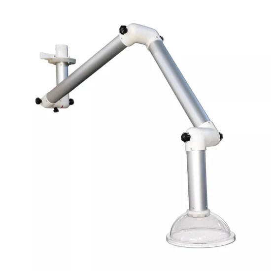 PP Universal Fume Extraction Arm Flexible PP Fume Extractor for Chemistry Laboratory
